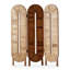 Cloison pliante ovale longue autoportante en bois creux-650773795
