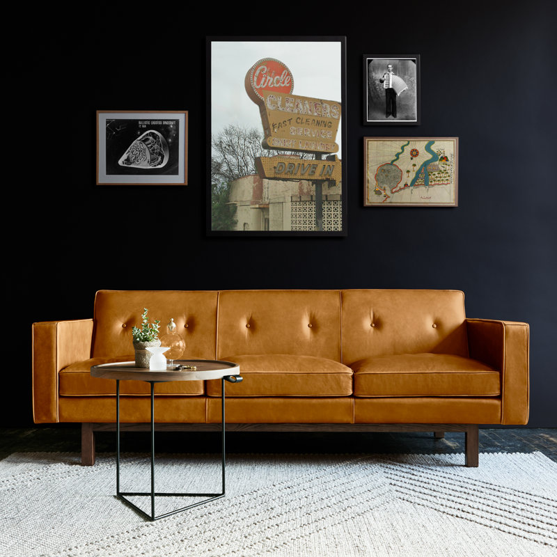 Embassy Sofa, Tucson Sienna Leather
