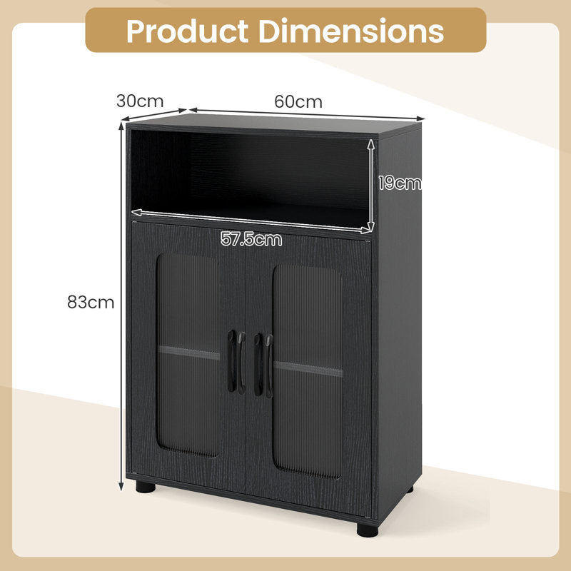 Accent Cabinet, Black
