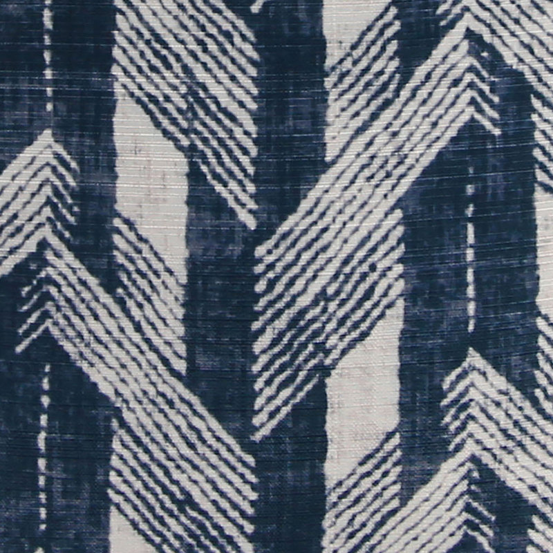 18" x 18" Indoor Throw Pillow, Navy Lattice