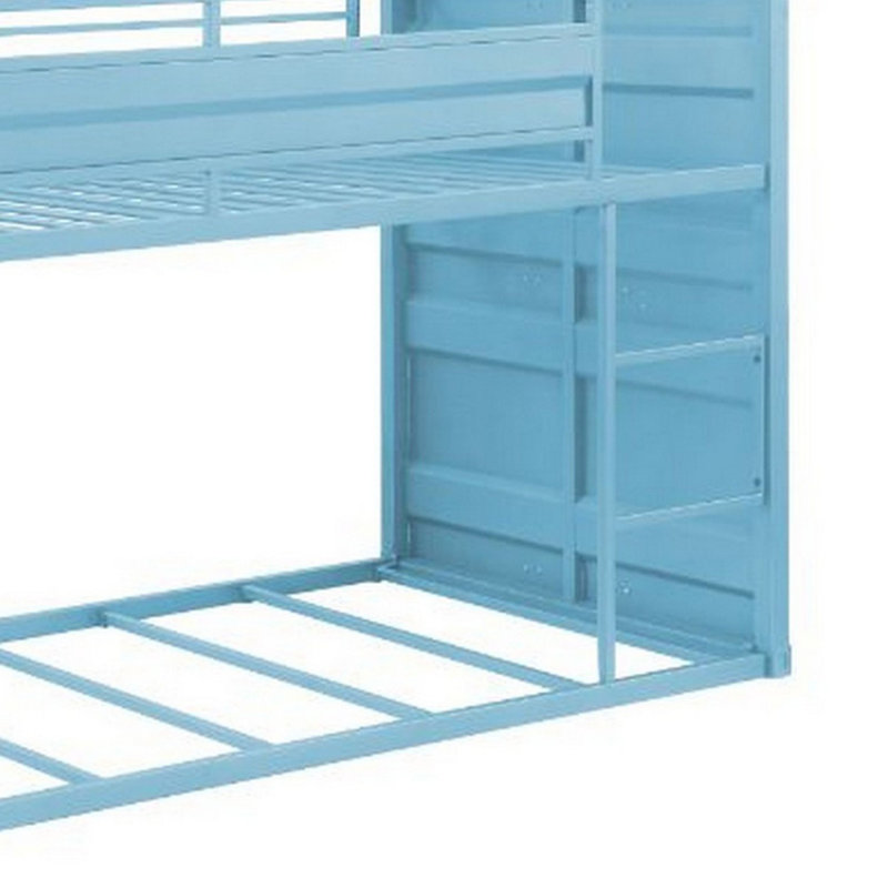 Griselda Kids Twin Bunk Bed, Blue