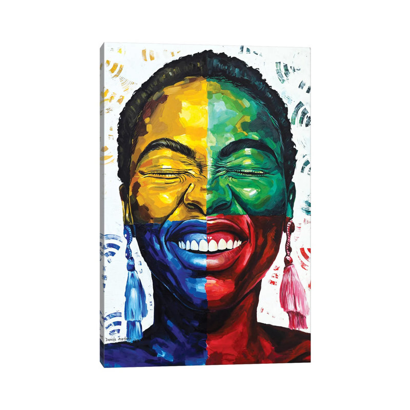 Celebrate Life IV 1 Piece Wall Art on Canvas, 45.72cm H x 30.48cm W x 1.91cm D, Wrapped Canvas