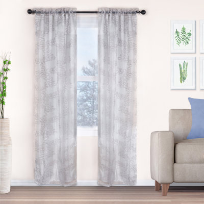Planchard Sheer Curtain Pair