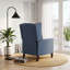 Fauteuil à oreilles capitonné 27 po avec garniture cloutée-938806124