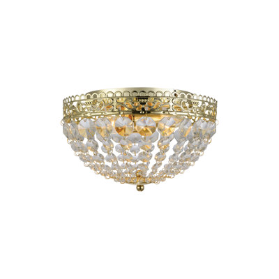 Ross Crystal Flush Mount