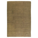 Chenille Wool Area Rug in Brown