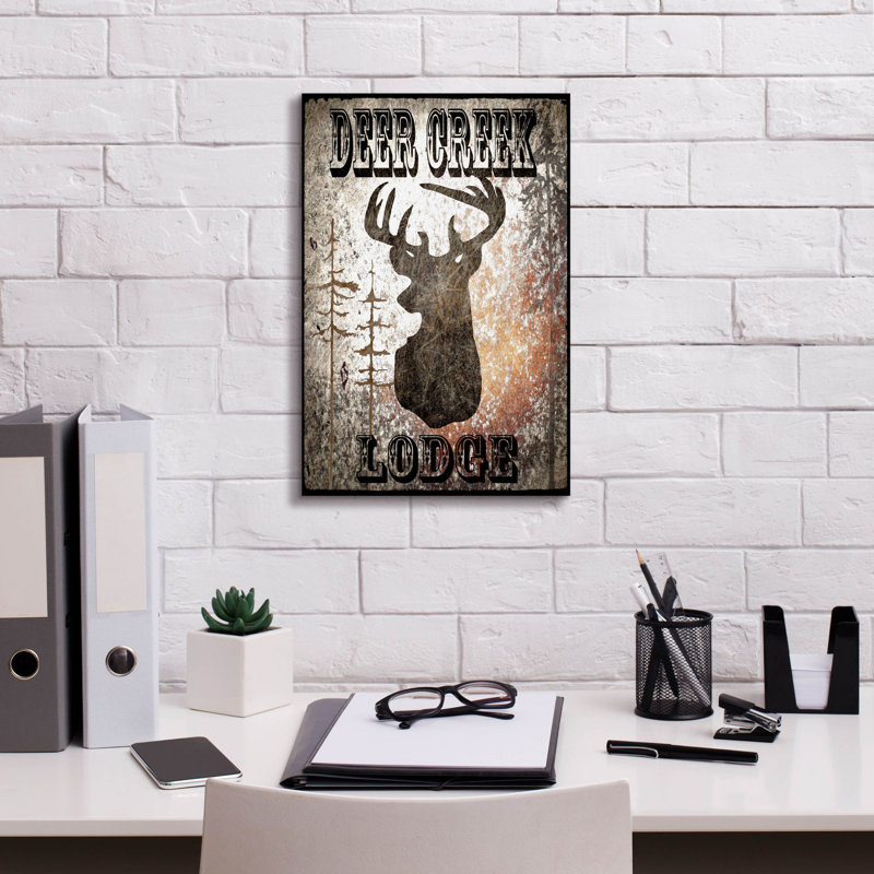 «Mabelle Lodge Deer Creek Lodge on Canvas» par Lightbox Journal Print, H 18 po x l 12 po x P 0,75 po