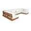Canapé modulaire d'extérieur rembourré Ivry-1570092929
