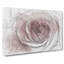 Pretty In Pink Rose Flower In Abstract - Wrapped Canvas Print-55338267