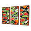 Alfreda - nourriture, ensemble d'impression d'art mural-108461567-108461573
