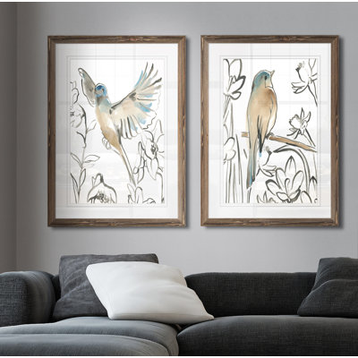 " Songbird Meadow III " by Vincent Van Gogh 2 - Pieces