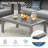 3 Seats Sofa With Patio Coffee Table-111017865