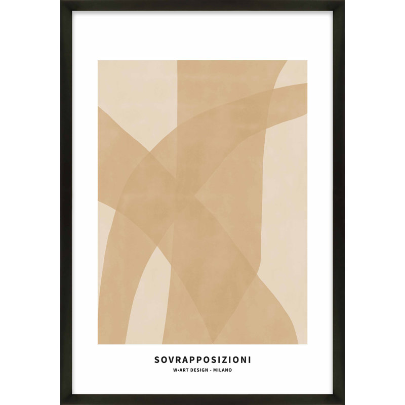 Bryheem 2 Framed on Paper Print, H 20 po x l 14 po x P 1,25 po, Noir