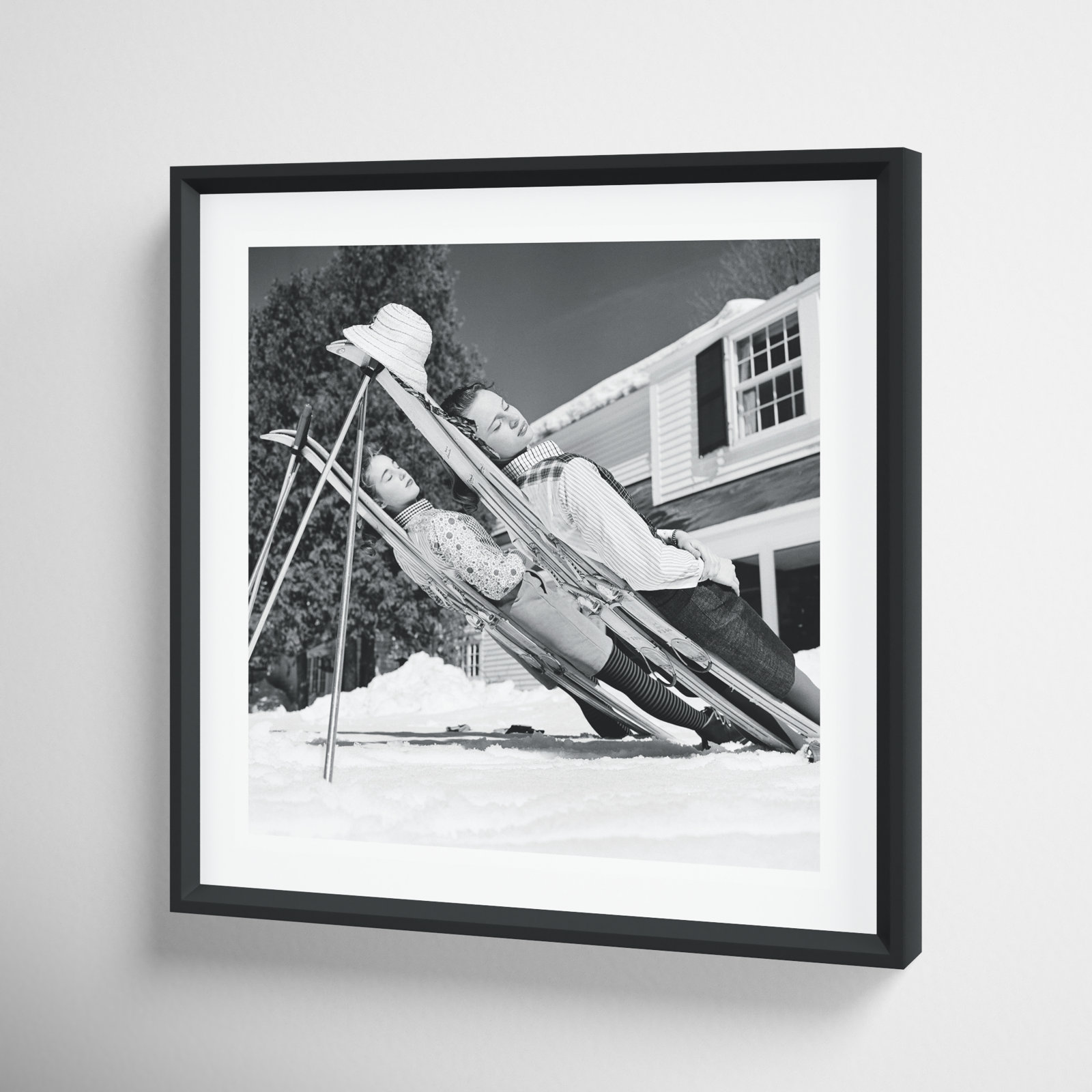 New England Skiing by Slim Aarons