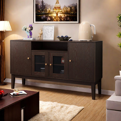 Gentner Unfinished TV Stand for TVs up to 60"