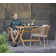 Ocean Stacking Patio Dining Armchair Frame with Cushion