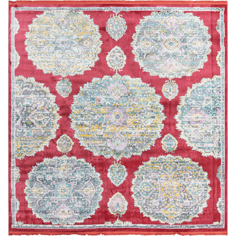 Oriental Indoor Rug, Square 8'2"