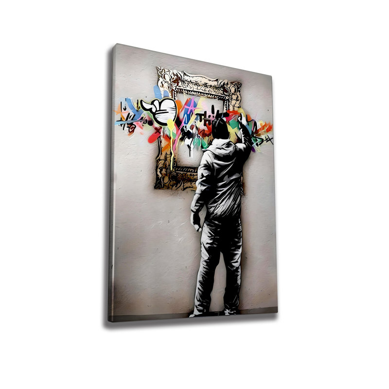 Peinture décorative sur toile