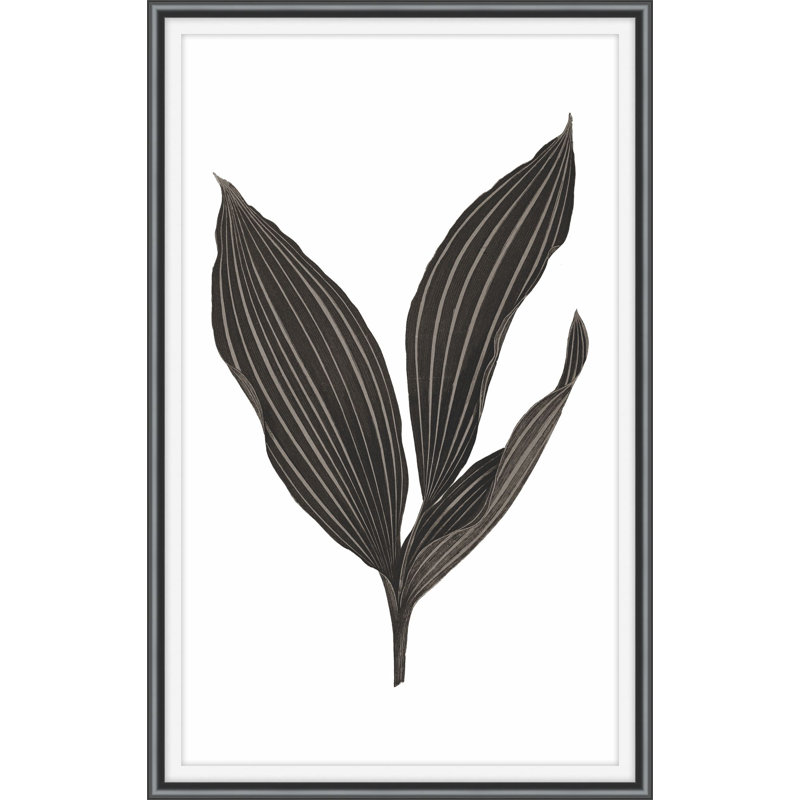 Daily Wish Black 1 Print, 35" H x 23" W x 2" D