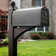Large, Textured Bronze， Front Only, Security: Non-Locking