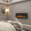 Ressington Recessed Wall-mounted Freestanding Electric Fireplace-1201145334