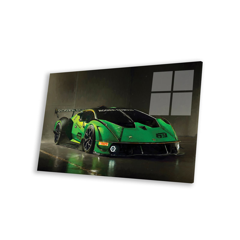 Lamborghini Essenza SCV12 2020 sur plastique / acrylique par Paul Rommer