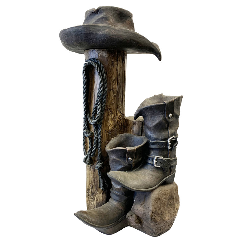 Krysti Handcrafted Weather Resistant Waterfall Fountain
