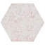 Terrazzo Hex 9" Terrazzo Look Porcelain Floor & Wall Tile (8.07 Sq. Ft. / Case)-7082769