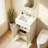 24'' Morden Single Bathroom Vanity With Ceramic Top-606630638