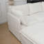 Canapé modulaire modulaire 9 pièces Advait, combinaison libre avec structure en fer léger et repose-pieds Advait-341284402