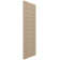EnduraCore Composite Horizontal Slat Framed Modern Style Shutters