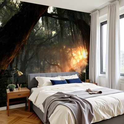 Papier peint adhésif mural Rainforest Rainforest Rainforest Savannah Panorama