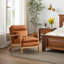 Fauteuil rembourré avec coussin lombaire Eimantas-126075163