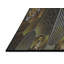 Tapis jaune/noir tissé à la machine-300465374