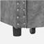 Lit de jour simple avec tiroirs, canapé-lit capitonné capitonné, avec bouton sur le dos et clou en cuivre sur les accoudoirs ondulés, gris (81,5 po x 4 po x 30,5 po)-1179678419