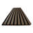 106" x 12.6" Acoustic Wood Wall Paneling, Decorative Soundproof Panels for Walls and Ceilings, 3D Slat Wood Wall Panels-87897320