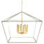 Vegas 6 - Light Lantern Geometric Chandelier