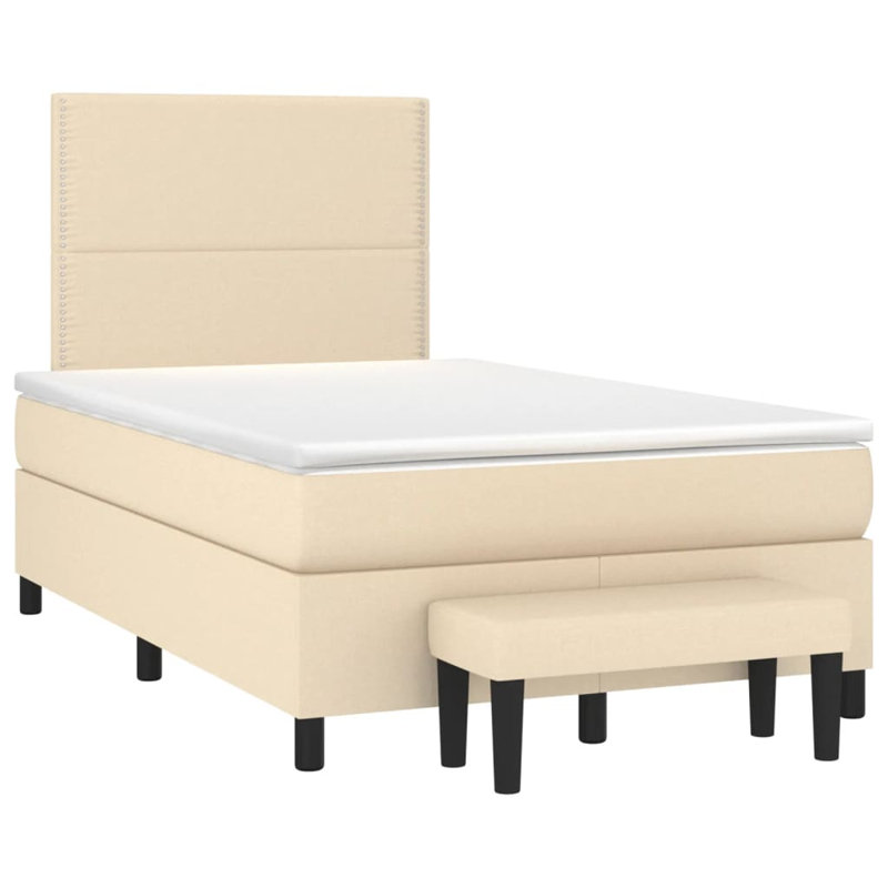  Sommier tapissier crème