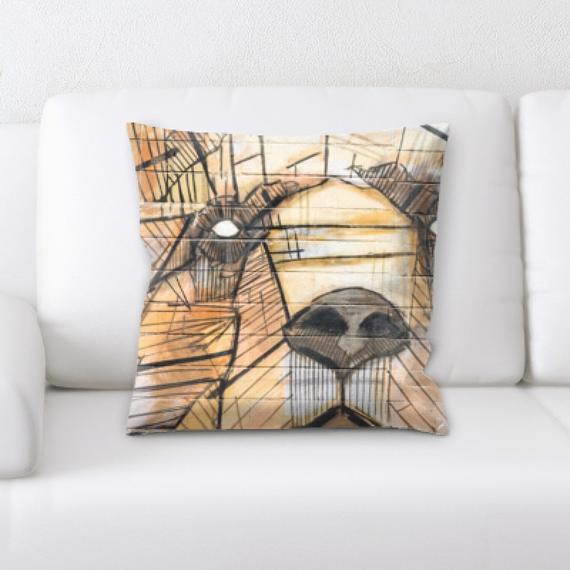 Microsuede Reversible Throw Pillow