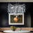 10-Light 30" Dimmable Tree Branches Crystal Linear Chandelier-400919202