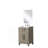 Single Bath Vanity 18 In. D, Acrylic Countertop, 18 In. Mirror And Faucet Set-1762412457-1762412456