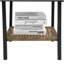Ensemble de chaises berçantes en rotin 3 pièces