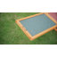 Balançoire en bois pour chien, idéale pour l'entraînement à l'équilibre et l'exercice. Jeu de plateforme résistant aux intempéries, parfait pour l'extérieur (jardin). Dimensions : 180 cm (L) x 30 cm (l) x 30 cm (H). Couleur : Naturel.-134733646-134733645