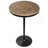 Dakota Industrial Adjustable Bar / Dinette Table In Black By Lumisource
