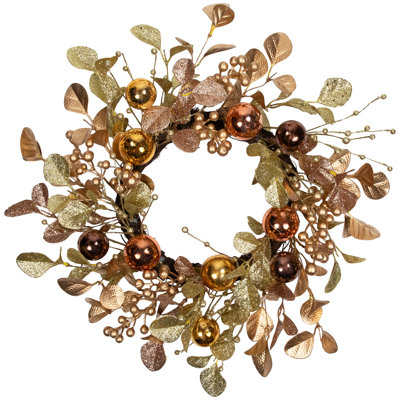 Faux Fir Plastic 24'' Wreath
