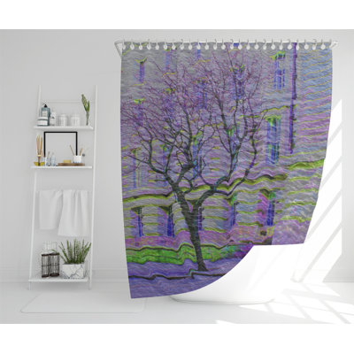 Dimia Polyester Shower Curtain Set