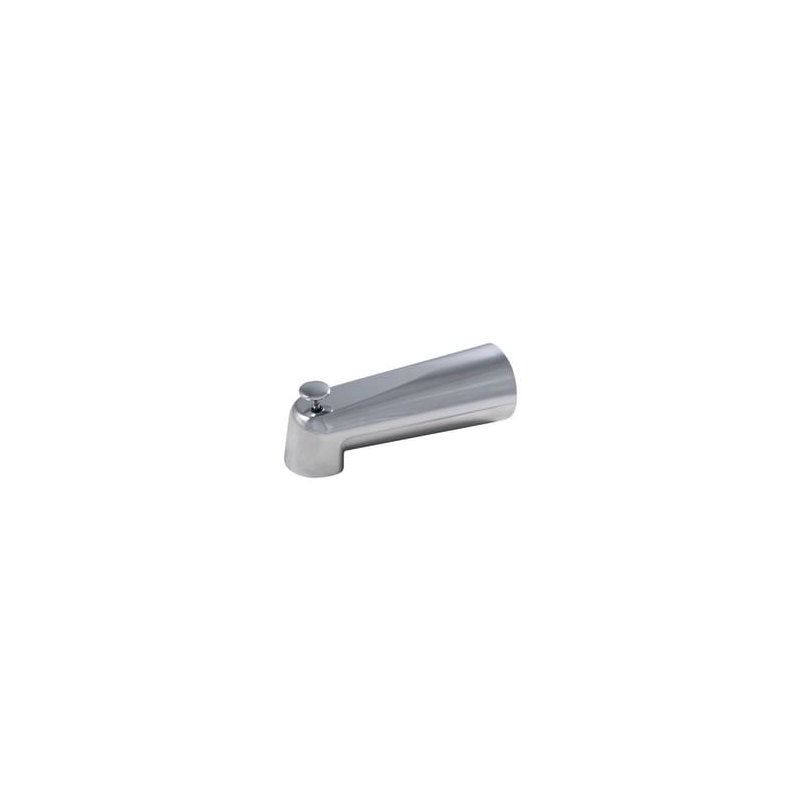 Bec de baignoire à dérivation 6-1 / 8 "- extra long, Chrome