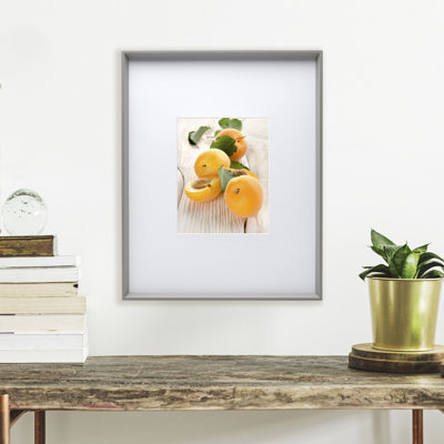 Mikasa 17X21-In  Grey Matted Frame