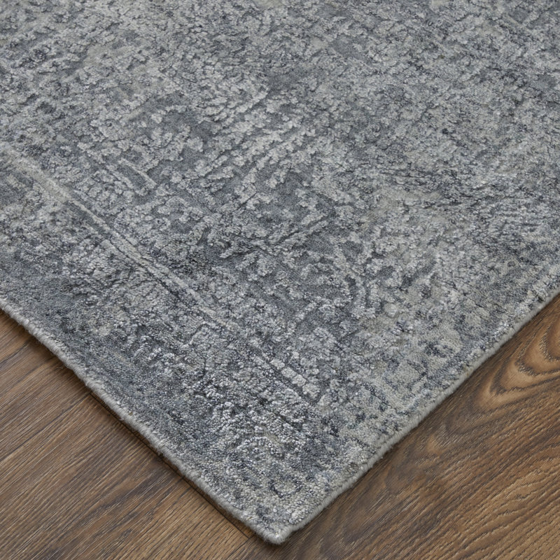Tapis en laine / viscose Eastfield, Rectangle de 10 pi x 14 pi
