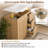 36'' Freestanding Single Bathroom Vanity With Ceramic Sink Top-690042152-690042155